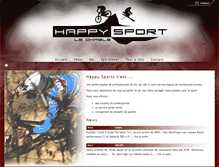 Tablet Screenshot of happysports.ch